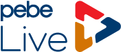 pebe live logo